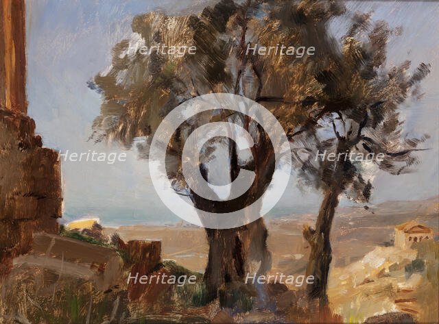 Girgenti (Trees), before 1890. Creator: Jan Ciaglinski.