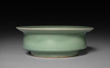 Brush Washer: Longquan Ware, 13th Century. Creator: Unknown.