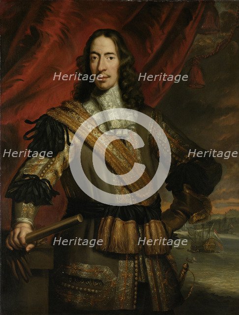 Portrait of Cornelis de Witt (1623-1672), Between 1667 and 1700. Artist: Baen, Jan de (1633-1702)