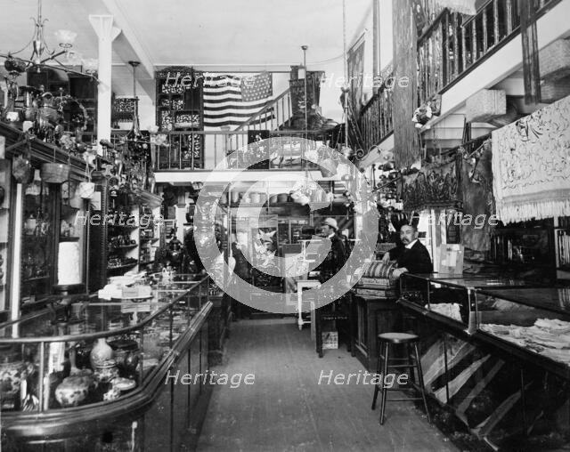 Andrew Kan & Co., china store, Portland, Ore., between 1895 and 1910. Creator: Unknown.