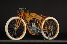 Flying Merkel 1911. Artist: Simon Clay.