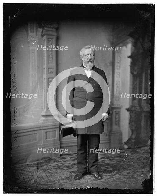 James G. Blaine of Maine, 1865-1880. Creator: Unknown.