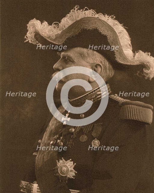 'Le vainqueur de la Marne; Le Marechal Joffre', 1917. Creator: R. Melcy.