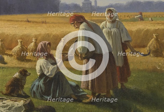 The Harvest, 1865. Artist: Kamenev, Valerian Konstantinovich (1823-1874)