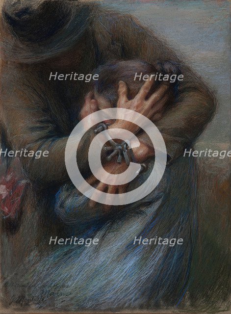 The Tears. Artist: Mentessi, Giuseppe (1857-1931)