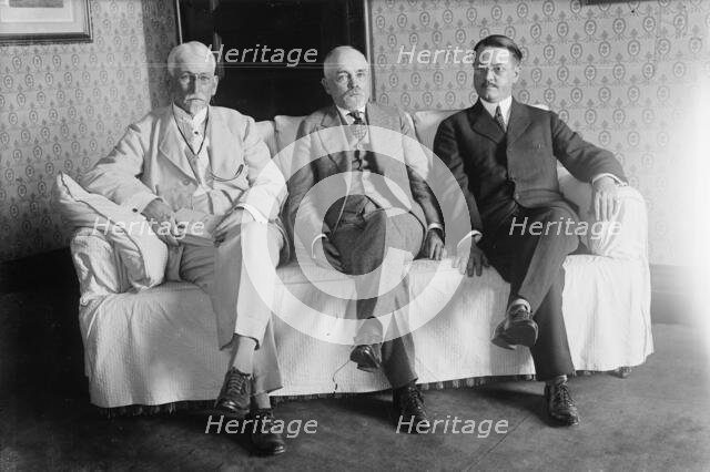 W.L. Chambers, M.A. Knapp, G.W.W. Hanger, 1916. Creator: Bain News Service.