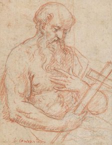 St. Jerome, 1st half 17th century. Creators: Simone Cantarini, St Jerome.
