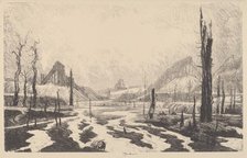 Valley of Desolation, 1910. Creator: Joseph Pennell.