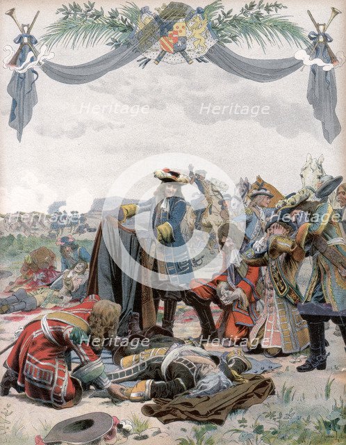 Death of Henri, Vicomte de Turenne, French soldier, 1675 (c1871-1940). Artist: Maurice Leloir