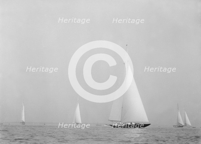 The America's Cup challenger 'Endeavour', 1935. Creator: Kirk & Sons of Cowes.
