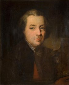 Portrait of William Shenstone (1714-1763), 1765. Creator: Edward Alcock.