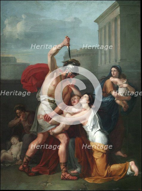 The Massacre of the Innocents', 1809.  Creator: Durnov, Trofim Fyodorovich (1765-1833).