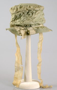 Hat, American, ca. 1820. Creator: Unknown.