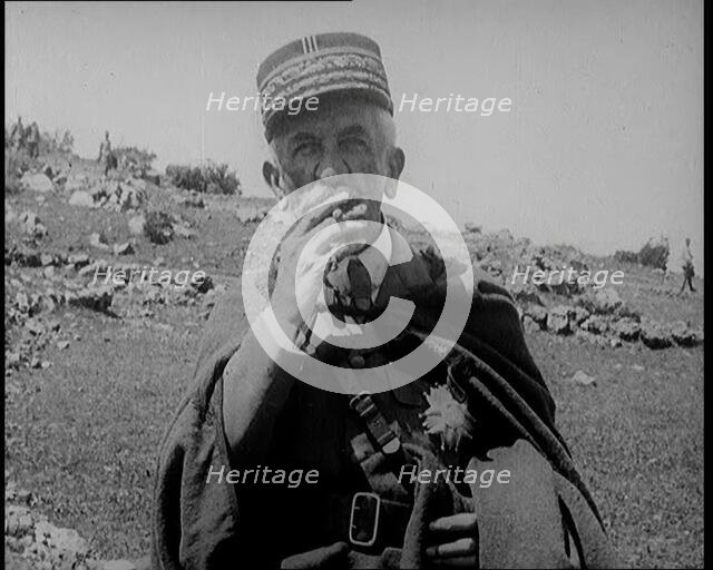 General Hubert Lyautey the French Commander in the Rif War, 1920s. Creator: British Pathe Ltd.