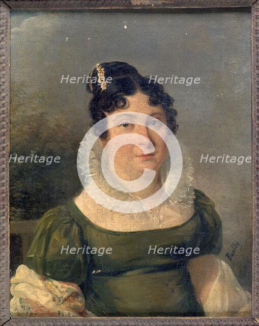 Portrait of Mrs. Gustave Pourlin (Empire period), between 1804 and 1814. Creator: Unknown.