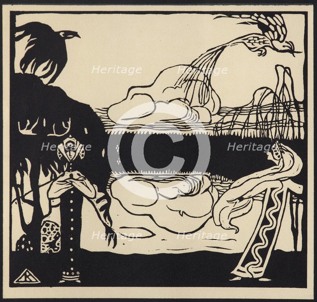 Two Birds (Zwei Vögel), 1907.