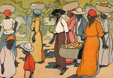 'Going to Market', 1912. Artist: Charles Robinson.