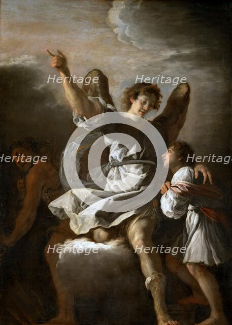 Guardian angel, c. 1616-1618. Creator: Fetti, Domenico (1588/90-1623).