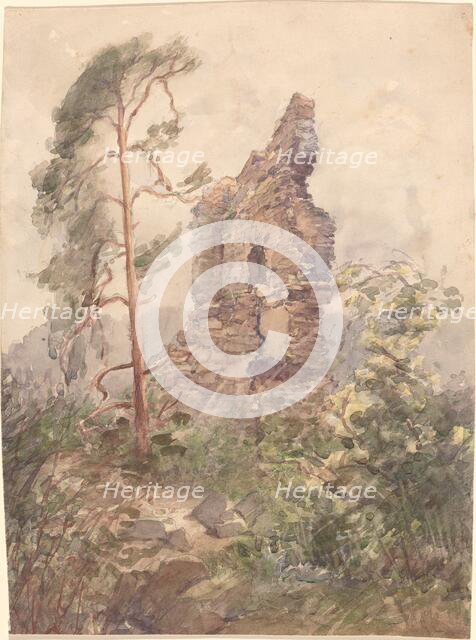 Landscape with Ruin, 1900-1902. Creator: Karel Vitezslav Masek.