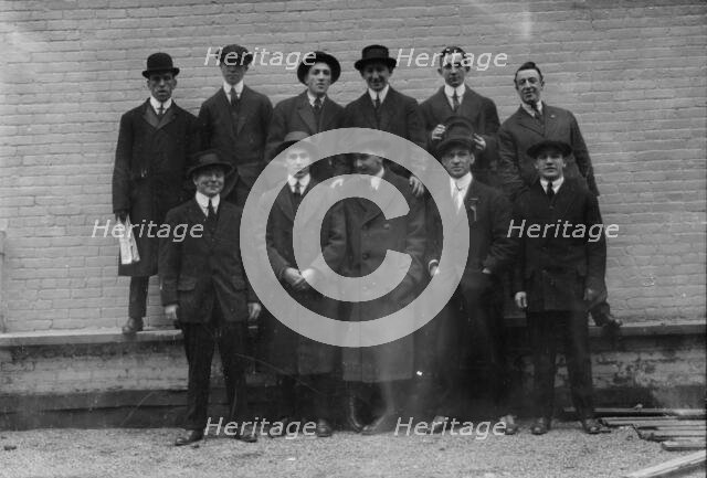 Danny Morgan's fighters, between c1910 and c1915. Creator: Bain News Service.