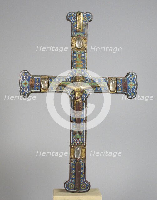 Processional Cross, French, 13th century. Creator: Unknown.