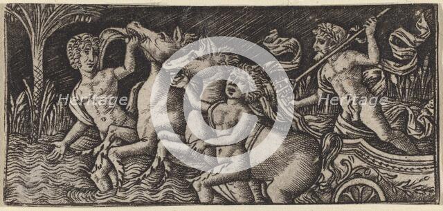 The Triumph of Neptune, c. 1490/1510. Creator: Peregrino da Cesena.