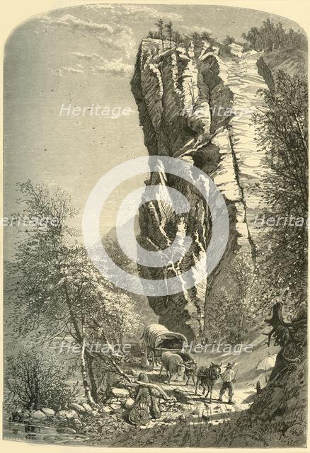 '"The Lovers' Leap" - At Early Sunrise', 1872. Creator: John J. Harley.