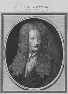 'Sr. Isaac Newton', 1785. Creator: Unknown.