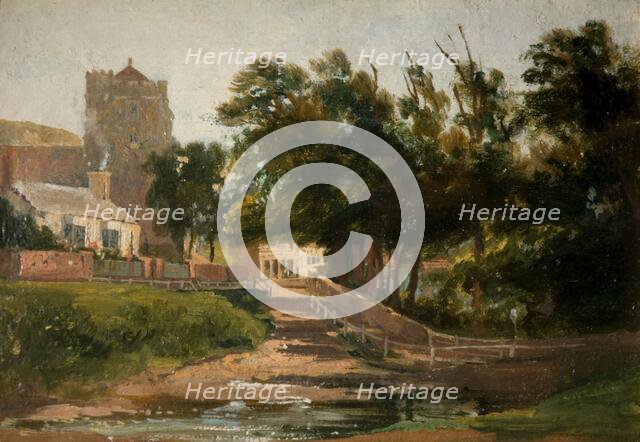 All Saints Church, Hastings, 1813. Creator: David Cox the elder.