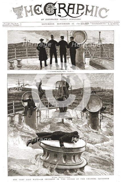 ''The Graphic, Front Cover Saturday, November 28, 1891', 1891. Creator: Unknown.