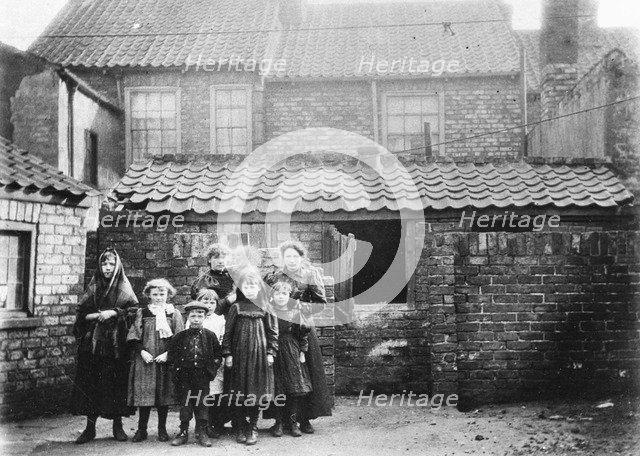 A York slum, York, Yorkshire, 1901. Artist: Unknown