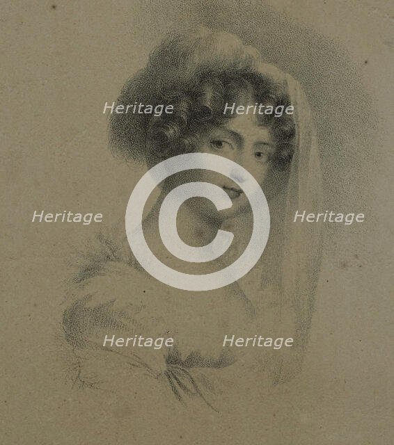 Mme. Horace Vernet, 1818. Creator: Jean-Baptiste Isabey.