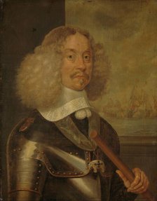 Portrait of Jacob Baron van Wassenaer, Lord of Obdam, Lieutenant-Admiral of Holland..., 1640-1665. Creator: Abraham van Westervelt.
