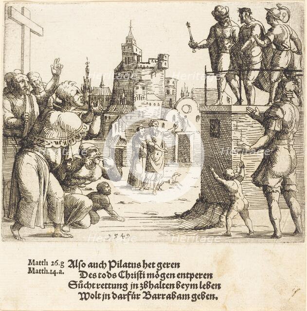 Ecce Homo, 1549. Creator: Augustin Hirschvogel.