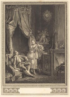 Le Carquois épuisé (The Empty Quiver), 1775. Creator: Nicolas Delaunay.