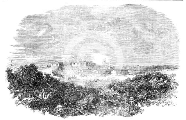 Visit of Her Majesty to the Camp, at Aldershott, 1856.  Creator: Unknown.