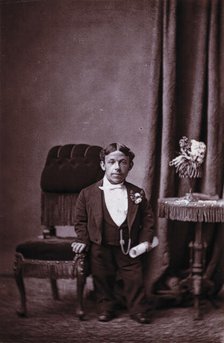 A midget, General Mite, 19th century, c1890. Creator: Unknown.