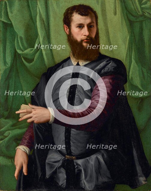 Portrait of a Man, about 1544-1548. Creator: Francesco Salviati.