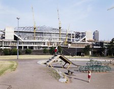 National Indoor Arena, King Edwards Road, Birmingham, c July 1990. Creator: John Laing plc.