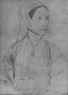 'Cecily Heron', 1526-1527 (1945). Artist: Hans Holbein the Younger.
