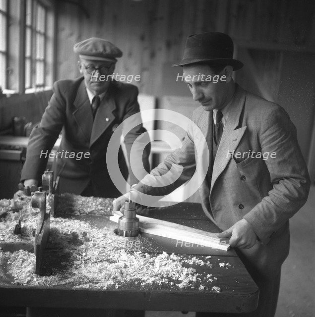Cottage industry in Småland, Sweden, c1940s(?). Artist: Otto Ohm