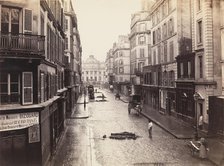 [Rue de Constantine], ca. 1865. Creator: Charles Marville.