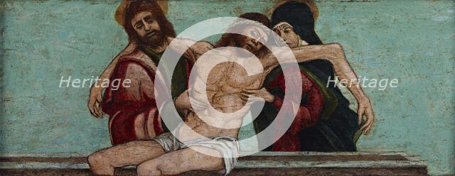 Pietà with Saint John the Evangelist, c1520. Creator: Unknown.