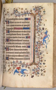 Hours of Charles the Noble, King of Navarre (1361-1425): fol. 222r, Text, c. 1405. Creator: Master of the Brussels Initials and Associates (French).