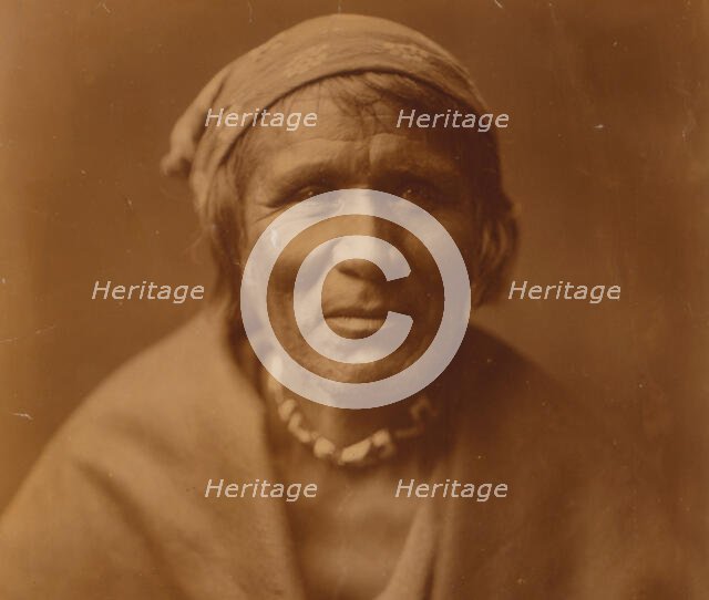 A Mohave type, c1903. Creator: Edward Sheriff Curtis.