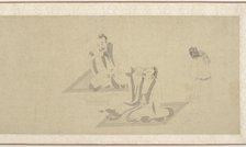 Scenes from the Life of Tao Yuanming (part 1), Ming dynasty, 1368-1644. Creator: Unknown.