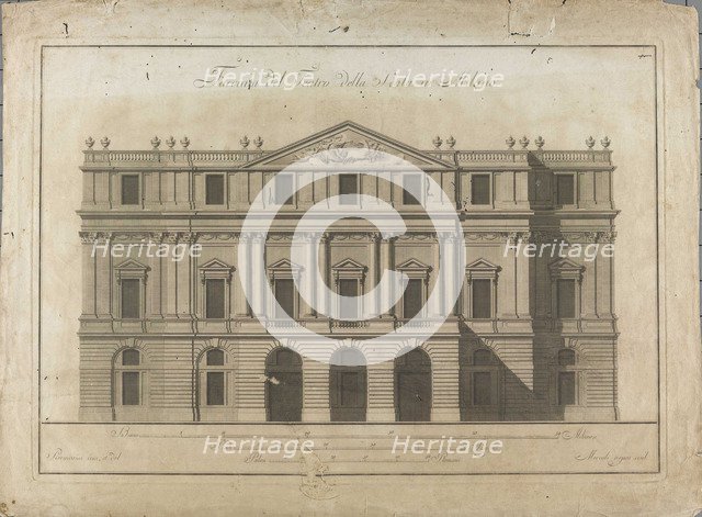 Teatro alla Scala. Project.