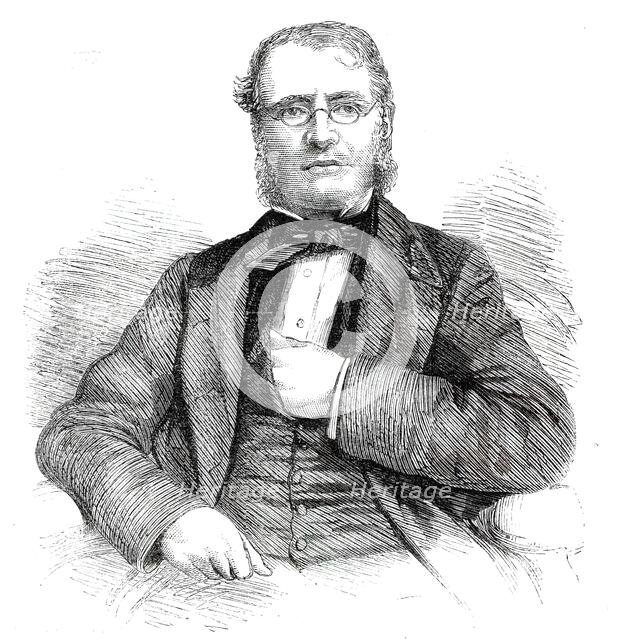 W. H. Adams, Esq., (formerly member for Boston), Chief Justice of Hong-Kong, 1860. Creator: Unknown.