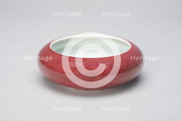 Brush Washer, Qing dynasty (1644-1912), Kangxi reign mark and period (1662-1722). Creator: Unknown.