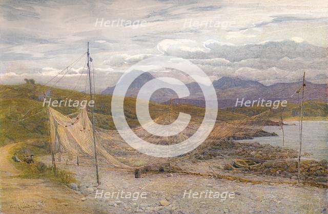 'Salmon Nets, Gairloch, Ross-Shire', 1860-1906, (1906). Creator: Frank Walton.
